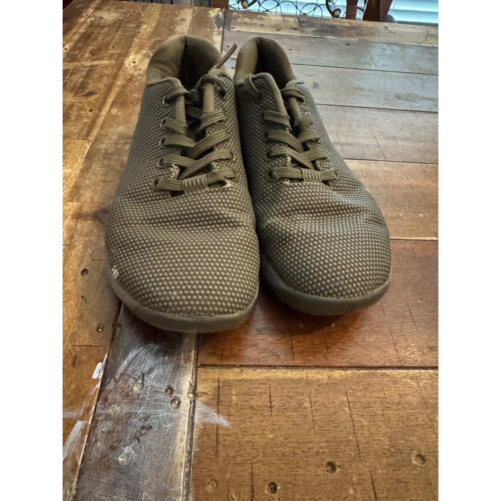 NOBULL SuperFabric Trainer Army Green Olive Drab Womens 7 CrossFit Shoes